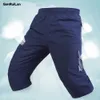 Summer Fashion Mens Sport Running Workout Short Pants Wear Zipper Men Soccer Tennis Training Beach Shorts 210518