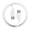 Câbles de téléphone USB Type C vers USB-C Charge rapide Données de charge rapide Chargeur de câble PD pour Samsung S22 S21 S20 S10 Note 10 20 Téléphones Android 13 12 Xiaomi Redmi Huawei OPPO Realme