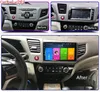 2 DIN Araba DVD Oynatıcı Radyo Multimedya Sistemi Honda Civic 2012-2015 Android ile 10