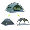 Desert& Automatic Tent 3-4 Person Camping Tent,Easy Instant Setup Protable Backpacking for Sun Shelter,Travelling,Hiking 220216