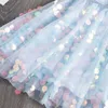 Halloween PrincCosplay Costume Carnival Dresses For Girls Vestidos fantasia infantil Summer PrincDrup Print X0803