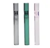 4inch OG Glass Pipe Cigarette Filter Bat One Hitter Pipes Clear Colorful With Logo For Smoking Tobacco Hand Pipe Hookahs Smoke Accessory