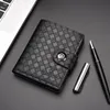 Wallets Brand Men's Wallet Short Fashion Business Premium PU Youth Money Clip Ultra-thin Soft Coin Purse Men Bags Bone Male