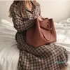 Sacs de soirée Mode Big PU Cuir Femmes Marques d'épaule Sacs à main Sac de seau Grande capacité Bandoulière pour Mujer Bolsas