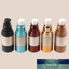 15ml Airless Pump Vacuum Scrub Bottle Toiletries Container Plastic Dispenser Travel Cosmetic Bottles