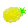 Squishy ananas fidget oyuncak anti -stres squish boncuk topu sıkma oyuncakları dekompresyon kaygı rahatlatıcı havalandırma üzüm topları