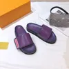 Erkekler Terlik Günbatımı Düz ​​Konfor Katır Tasarımcı Slayt Tag Sandal Tasarımcıları Lüks Kadın Sandalet Platformu Açık Rahat Terlik Moda Deri Katır Ayakkabı