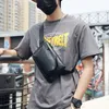 HBP Trendy uliczne Torby w talii Moda Moda Messenger Torba Telefon komórkowy Koreański Single-Bore Men's