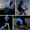 LED TOYS lattice luminous arm with outdoor sports cycling safety warning arm atmosphere bracelet cheering props bar festival supplies