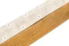 Högkvalitativ 3 stycken Ukulele Straps Stock Uku-Belt Bomull Gitarrband Bälten Linne Material med läderhuvud Ukelele Strap Belt
