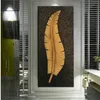 Retro and Nostalgic style oil painting long feather canvas art modern corridor home decoration PAINTING vertical version 1p40654741407492