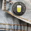 10 stks Bier Emaille Pin voor Rugzakken Custom Vintage Broche Bag Hat Badges genezen What Ales You Sieraden Gift
