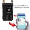 Stöldskydd Smart Bluetooth Alarmlås Anti Intelligent Telefon App Control Vattentät för säkerhetssäkerhet för cykelmotorcykel