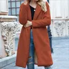 2021 Höst Lång Vinterrock Kvinna Faux Fur Coat Kvinnor Varm Ladies Fur Teddy Jacka Kvinna Plush Teddy Coat Plus Size Outwear Y0829