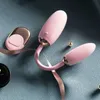 Двойной вибрирующий яичный беспроводной пульт дистанционного управления Силиконовый вагина Анальная вибрация для женщин, носимая вибраторская самка для взрослых секс -игрушка 2628353