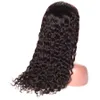 Vendita calda allentata Onda profonda Gruppo Brasiliano Virgin Virgin Hair Parrucca Full HD riccio 13x4 anteriore in pizzo trasparente 360 ​​parrucca frontale per le donne Densità 150%