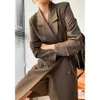 Trench Coat Dress Spring Women Leisure British Style Long Windbreaker Coats Overcoat Suit Jacket Female Streetwear 210608