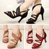 latin women dance shoes high heels