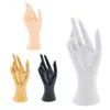 Female Mannequin Hand Model Figurines Jewelry Ring Watch Gloves Display Stand Home Decoration Accessories for Living Room 210804