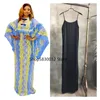 Ethnische Kleidung langes Maxikleid Afrikanische Druckkleider für Frauen 2021 Sommerkleidung Dashiki Sexy Aushöhlen Boubou Robe Afrikaner Femme