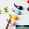Cute Whale Chopsticks Holder Chopsticks Drag Kreatywny Stół Kreatywny Ceramiczny Ornament Chopsticks Półka Tableware Taca Cena Fabryczna Ekspert Projekt Quality Najnowsze