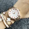Marque de mode femmes fille en forme de coeur Style acier métal bande Quartz montre-bracelet horloge FO 04