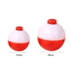 10pcs Red White Fishing Bobber Set Plastic Round Float Buoy Outdoor Gear Sports Practical Supplies Accessories1