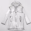 EVA прозрачный плащ длинный плащ для женщин водонепроницаемый куртка ветровка дождь пончо с поясом на открытом воздухе Capa de lluvia 17 210320