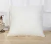 Home 45 * 45cm Home Sofa Throw Kussensloop Pure Kleur Polyester Wit Kussensloop Kussen Decor Kussensloop Lege Kerstcadeau DAW43