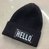 Casual Winter Hat Solid Blend Spring Fashion Wool Warm Skullies Beanies Hats Caps For Men Women