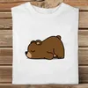 Dames t shirts zomer vrouwen korte mouw slaap dieren mode kleding 2022 kleding print t-shirt vrouwelijke tee top dames grafisch t-shirt