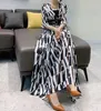 List V -neck Ruched Szyfonowe Kobiety Eleganckie Lato Midi Sukienka na Party Causal Daily Wear Plaid Drukowane Sexy Resort Robe 210421