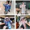 Płaszcze zimowe dla dziewcząt wyściełane ubrania Snowuit kurtka dzieci nastoletnie bawełniane parki odzież wierzchnia odzież dziecięcy TZ911 H0909