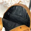 Äkta läder mc ryggsäck bokväska väska man designer dragstring skolväska mode axel tote lyx baksida för kvinnor män koppling duk handväska skolväskor