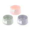 Cat Bowls Feeders Kleine hondenbak en kattenvoer Rhombus Texture Bow-knoop Candy Color Cute Pet Feeder