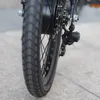 D4s Dobrável Moped Bicicletas Elétricas de 6 Velocidade Mudança de Engrenagem Cidade Bicicleta Commuter Ebike 20 polegadas Pneus Preto