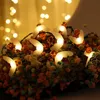 Strings 20LED 3M Bee Shaped LED String Lights Battery Operated Christmas Garlands Fairy For Holiday Party Garden Decoration Lamp