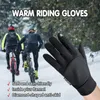Rękawice rowerowe 100% Wodoodporna zima Wiatroszczelna Thermal Outdoor Sport Ski na rowerze Skuter Motocykl Ciepła rękawica