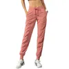 Yoga-Hose, Kordelzug, elastische Taille, Jogger, lockere Passform, atmungsaktiv, Fitnessstudio, Kleidung, Damen, Sporthose, Laufen, Fitness, Tasche, lässig, Overall, Strumpfhosen