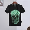 Plein Bear T Shirt Mens Designer Tshirts Rhinestone Skull T-shirts Klassisk Högkvalitativ Hip Hop Streetwear Tshirt Casual Top Tees PB 16304