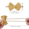 Baby Girls Bandbands Nylon Bow Color Color Bandons Enfants Enfants Enfants Simple Soft Hair Accessoires Bowknot Heads for Toddler Kha310