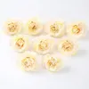 Ghirlande di fiori decorativi 5PCS / 10PCS 5CM Testa di fiore di ortensia Accessori per feste artificiali multistrato Pianta finta Ghirlanda domestica Fai da te Weddi