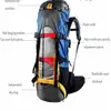 CREEPER K001 Outdoor Professional Waterproof Camping Backpack Frame Rock Climbing Hiking Package Big Space 60L 15 colour Q0721