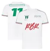 F1レーシングスーツTシャツポリエステルルーズハーフスリーブのトップメンはカスタマイズできます