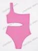 Italienischer Bikini Frühling Sommer neue High Fashion Doppelbuchstaben drucken Damen Bademode Tops von hoher Qualität