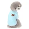 Vêtements pour chiens Vêtements pour chiens pour petits moyens grands chiens chat chaud doux flanelle pull pour animaux de compagnie à chiot fille garçon animaux pulls gilet chemise 4904 Q2