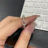 Anello di collegamento a catena in argento sterling 925 con diamanti CZ Anelli per dita da sposa Hop Hip Regalo di gioielli di moda per le donne235S2303019