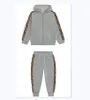 Printemps Automne Bébé Garçons Survêtements Sportswear Enfants Vêtements Ensembles Garçon Casual Set Coton Enfants Plaid Hoodies + Pantalons Joggers