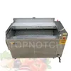 Peper Tomaat Aardappel Ginger Pumpkin Rashers Zeevruchten Plantaardige Zachte Borstel Washing Peeling Machine