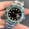 Super 904L 강철 자동 Cal 3235 Watch Men 41mm Blue Black 126619LB 126610 126619 Green Cerachrom Ceramic Bezel Dive EW Factory259h